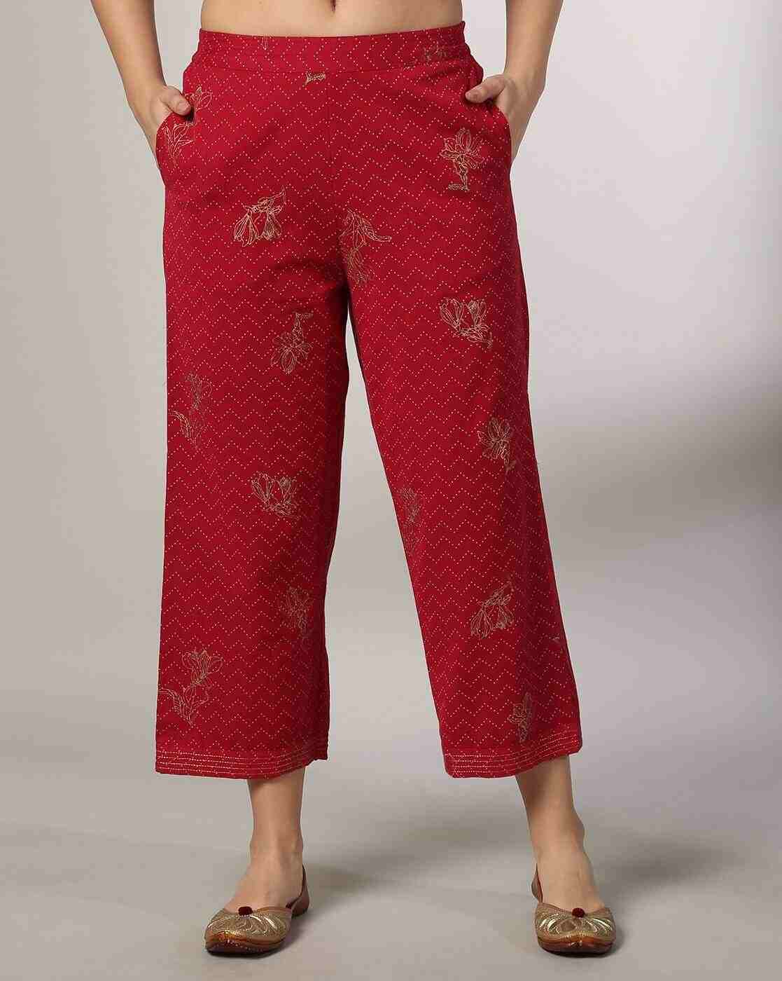 SIYAHI | Women Floral Print Palazzos|0