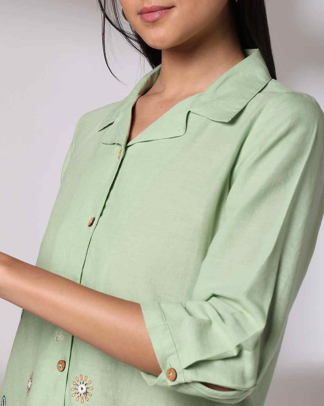 SIYAHI | Women Embroidered Relaxed Fit Tunic|3