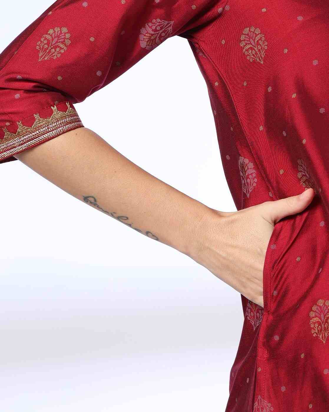 SIYAHI | Women Printed Straight Kurta|4