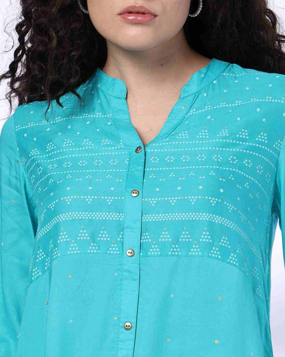 SIYAHI | Women Printed Relaxed Fit Tunic|3