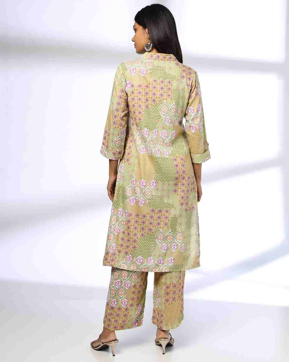 SIYAHI | Women Printed Kurta & Pants Co-Ord Set|2