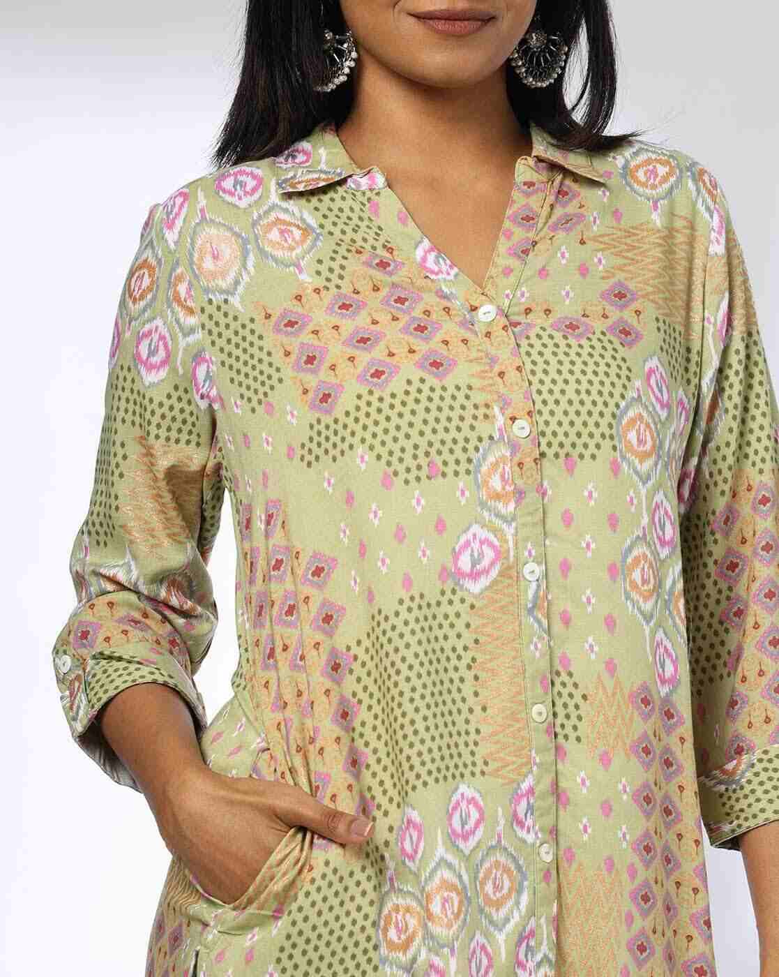 SIYAHI | Women Printed Kurta & Pants Co-Ord Set|3