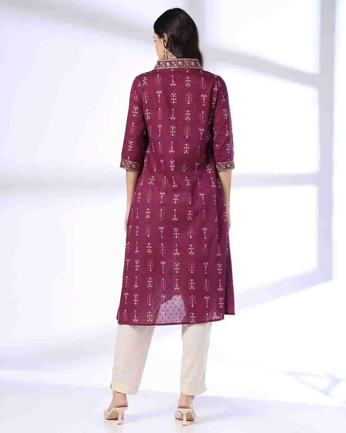SIYAHI | Women Printed A-Line Dress|2