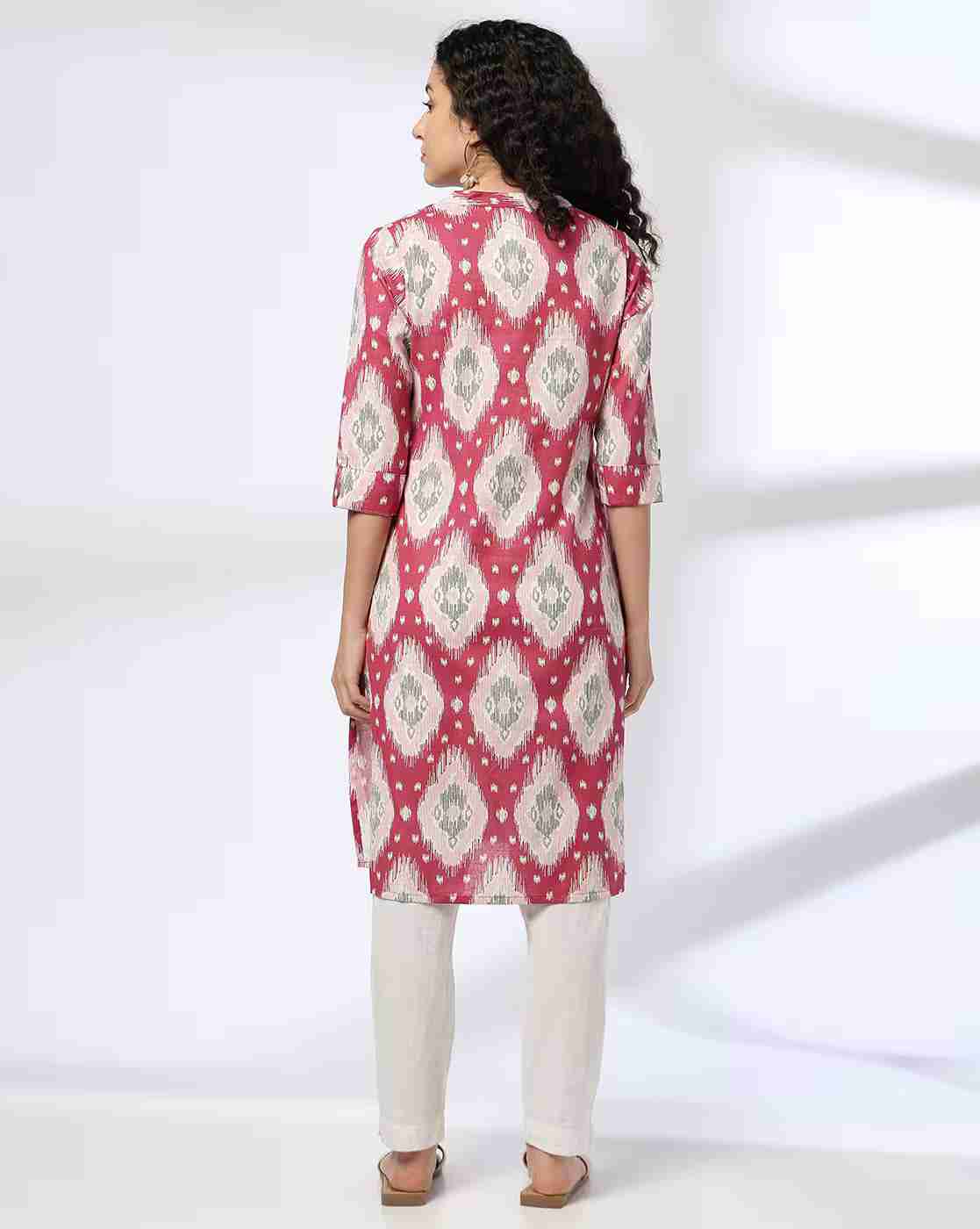 SIYAHI | Women Printed Straight Kurta|2