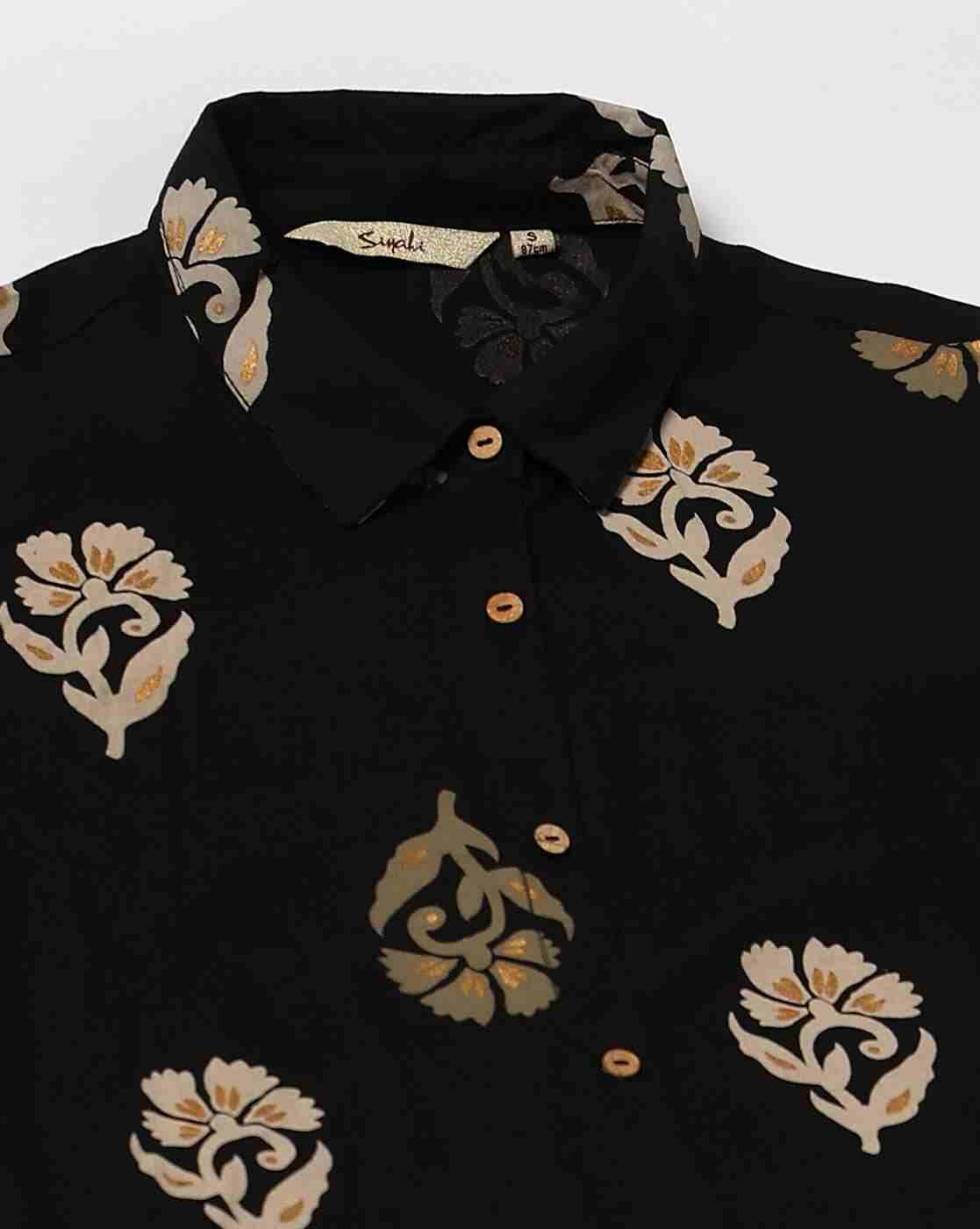 SIYAHI | Women Floral Print Straight Kurta|5