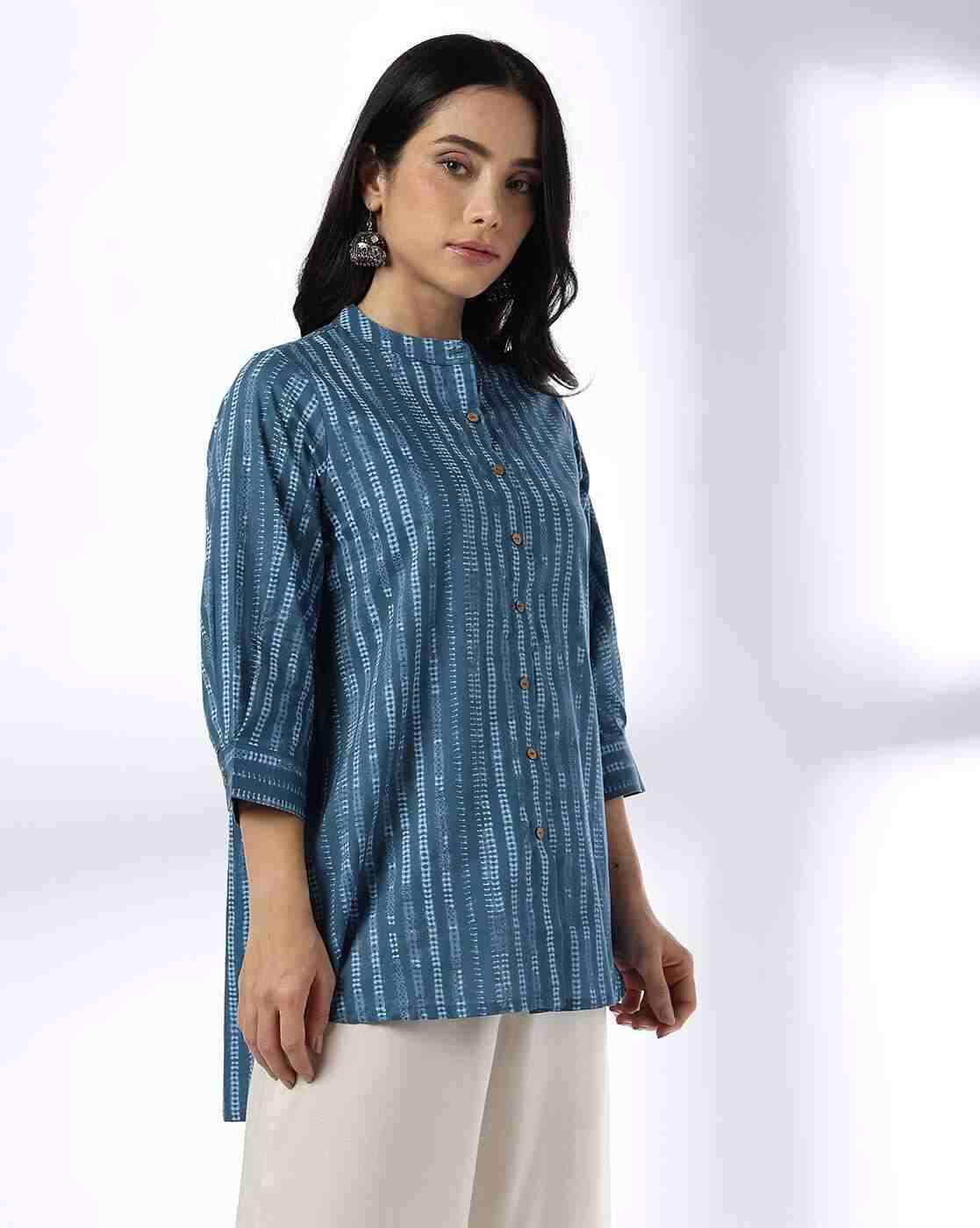 SIYAHI | Women Striped Relaxed Fit Shirt
