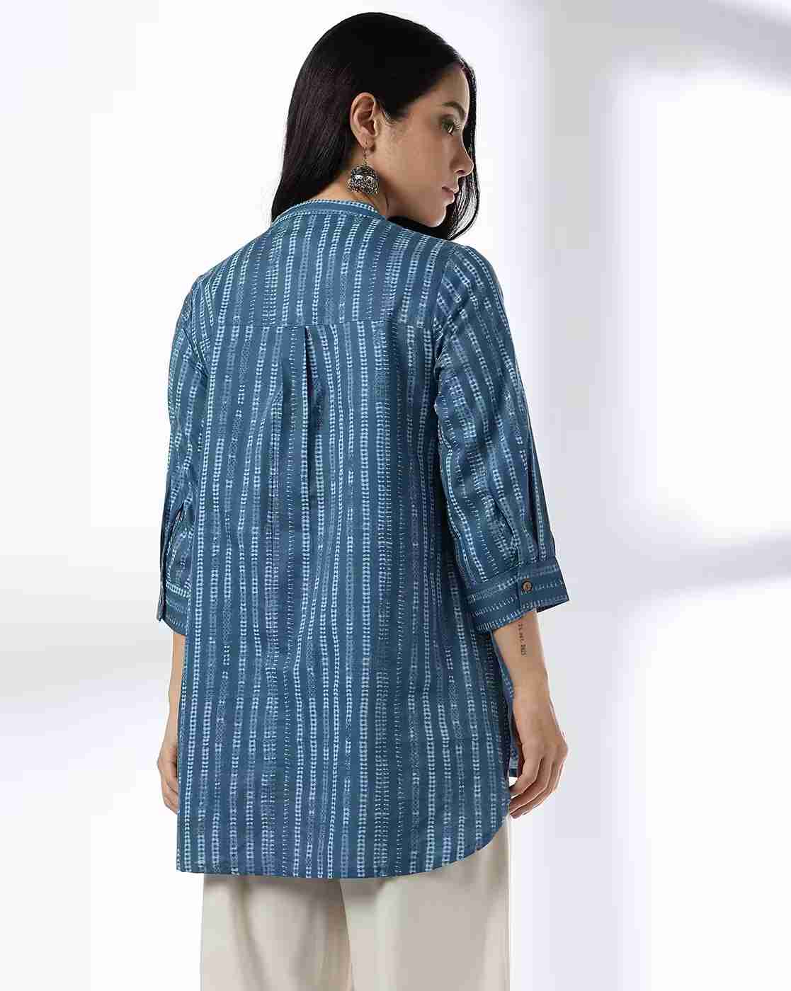 SIYAHI | Women Striped Relaxed Fit Shirt|2
