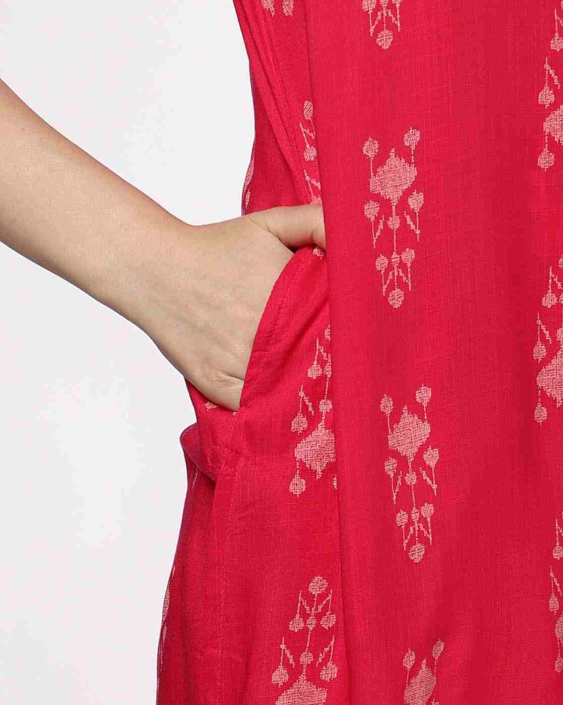 SIYAHI | Women Floral Print Straight Kurta with Insert Pocket|4