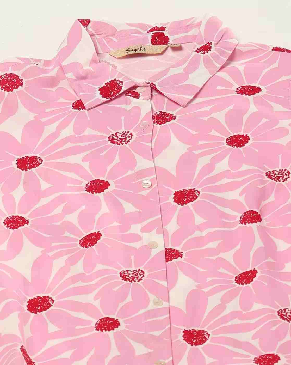 SIYAHI | Women All-Over Print Straight Kurta|5