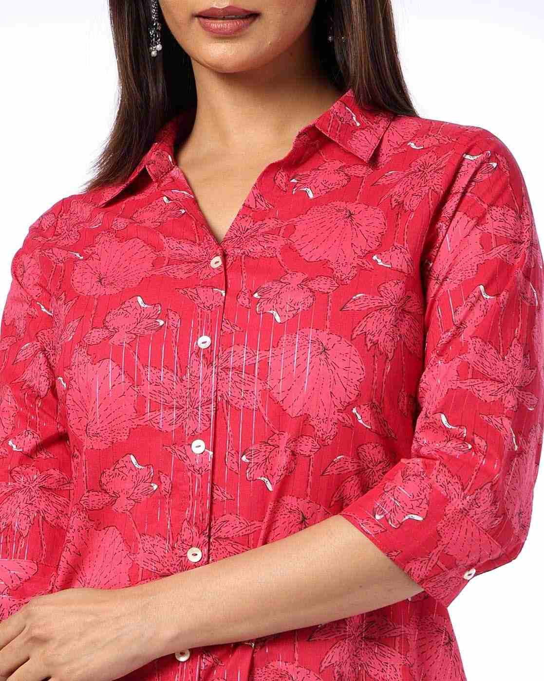 SIYAHI | Women Floral Print Straight Kurta|3