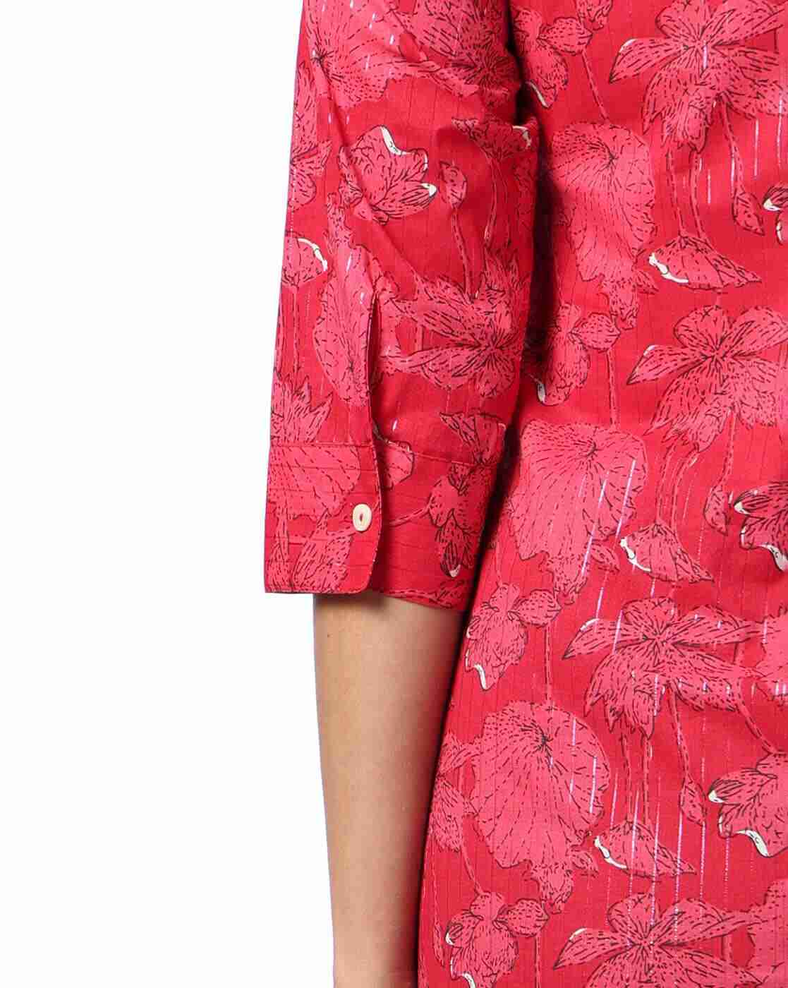 SIYAHI | Women Floral Print Straight Kurta|5