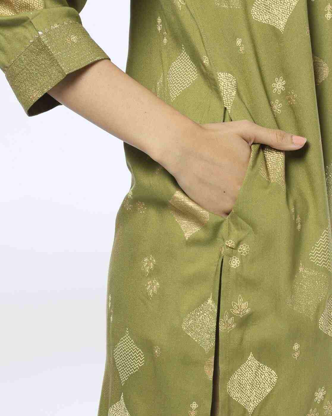 SIYAHI | Women Printed Straight Kurta|4