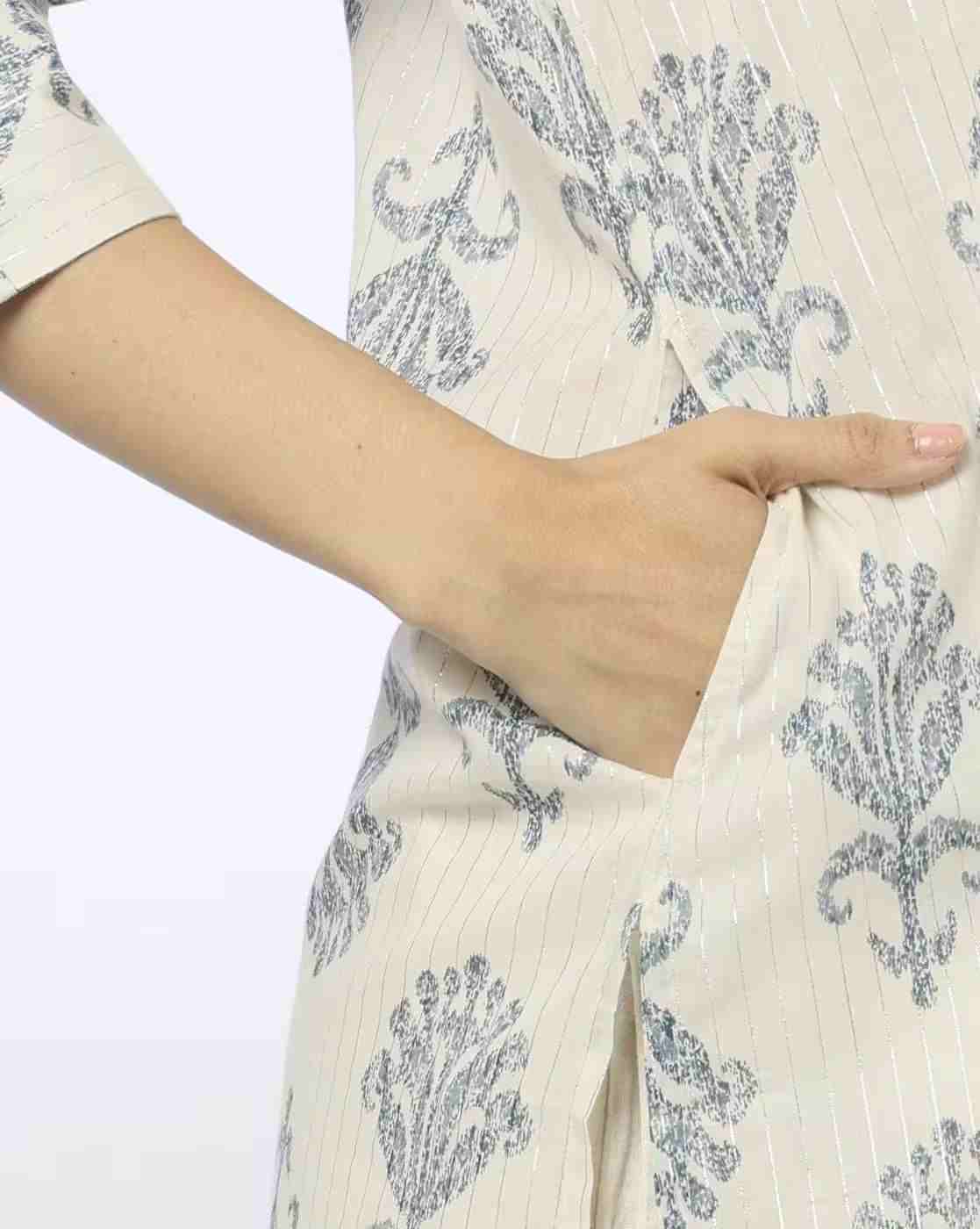 SIYAHI | Women Printed Straight Kurta|4