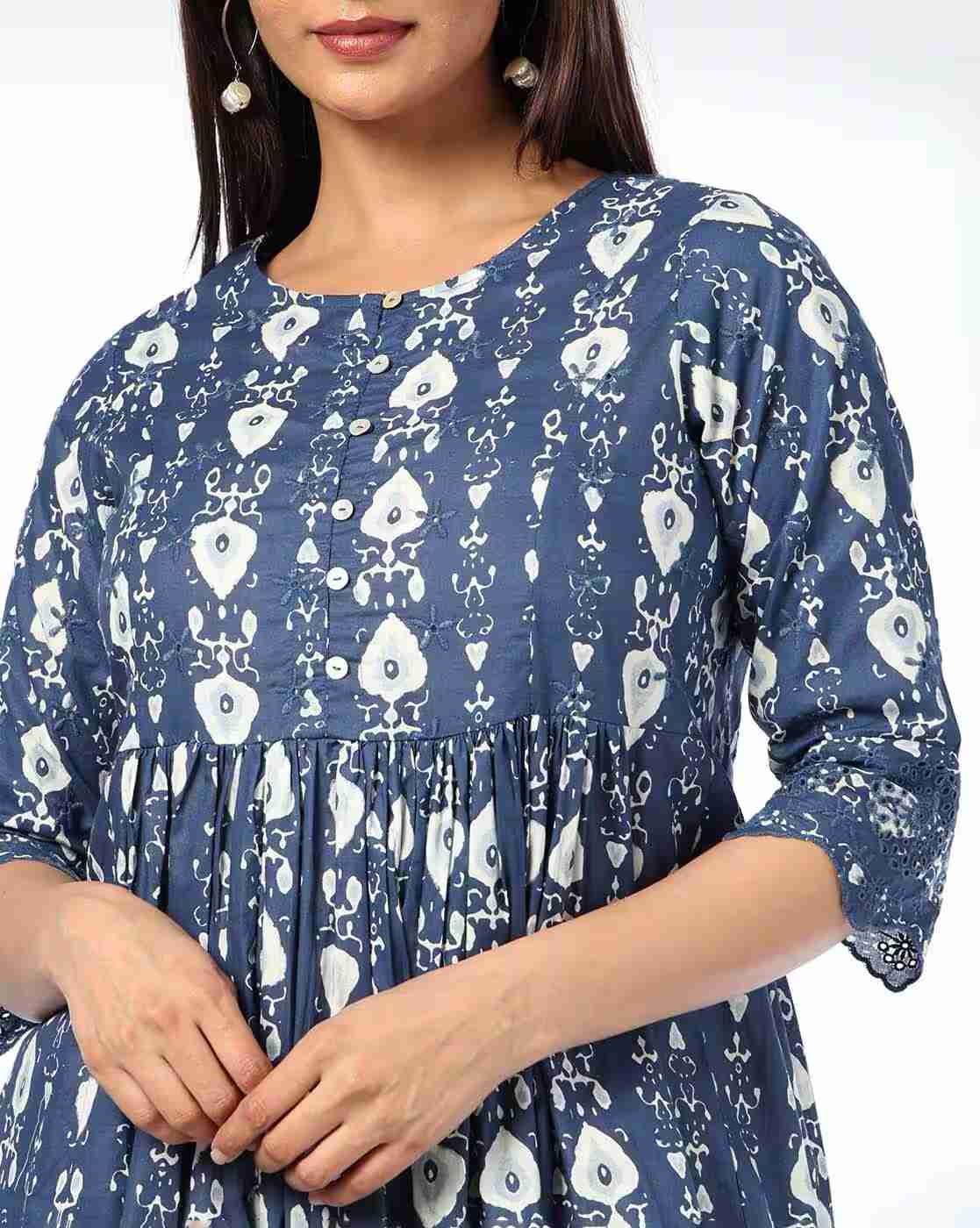 SIYAHI | Women Printed Fit & Flare Dress|3