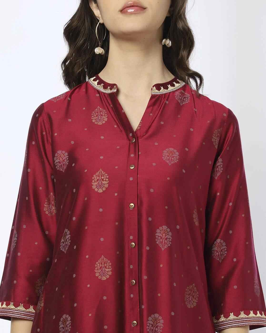 SIYAHI | Women Floral Print Straight Kurta|3