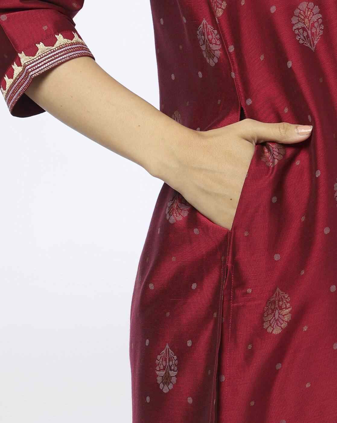 SIYAHI | Women Floral Print Straight Kurta|4