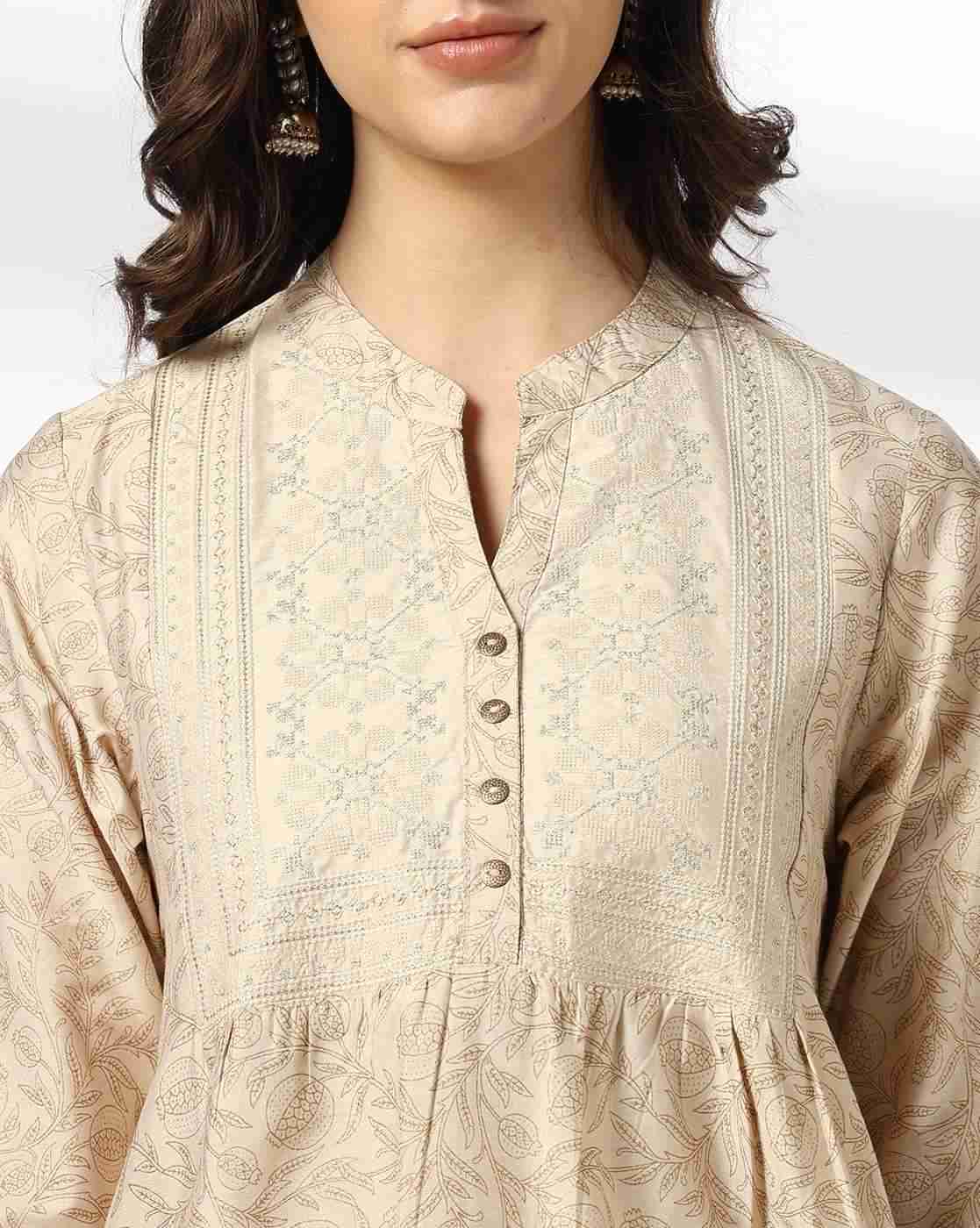 SIYAHI | Women All-Over Floral Print Relaxed Fit Tunic|3