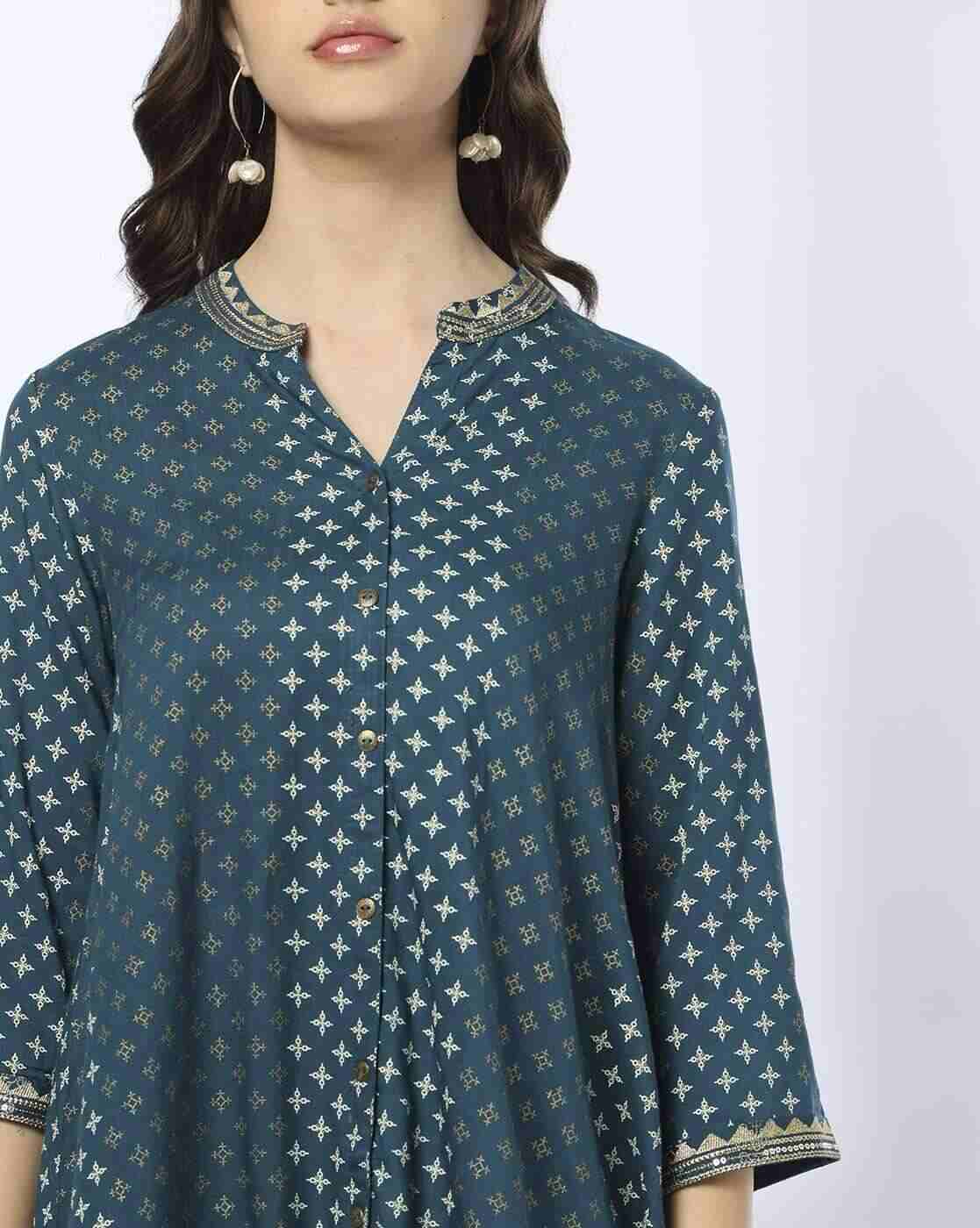 SIYAHI | Women Printed Regular Fit Tunic|3