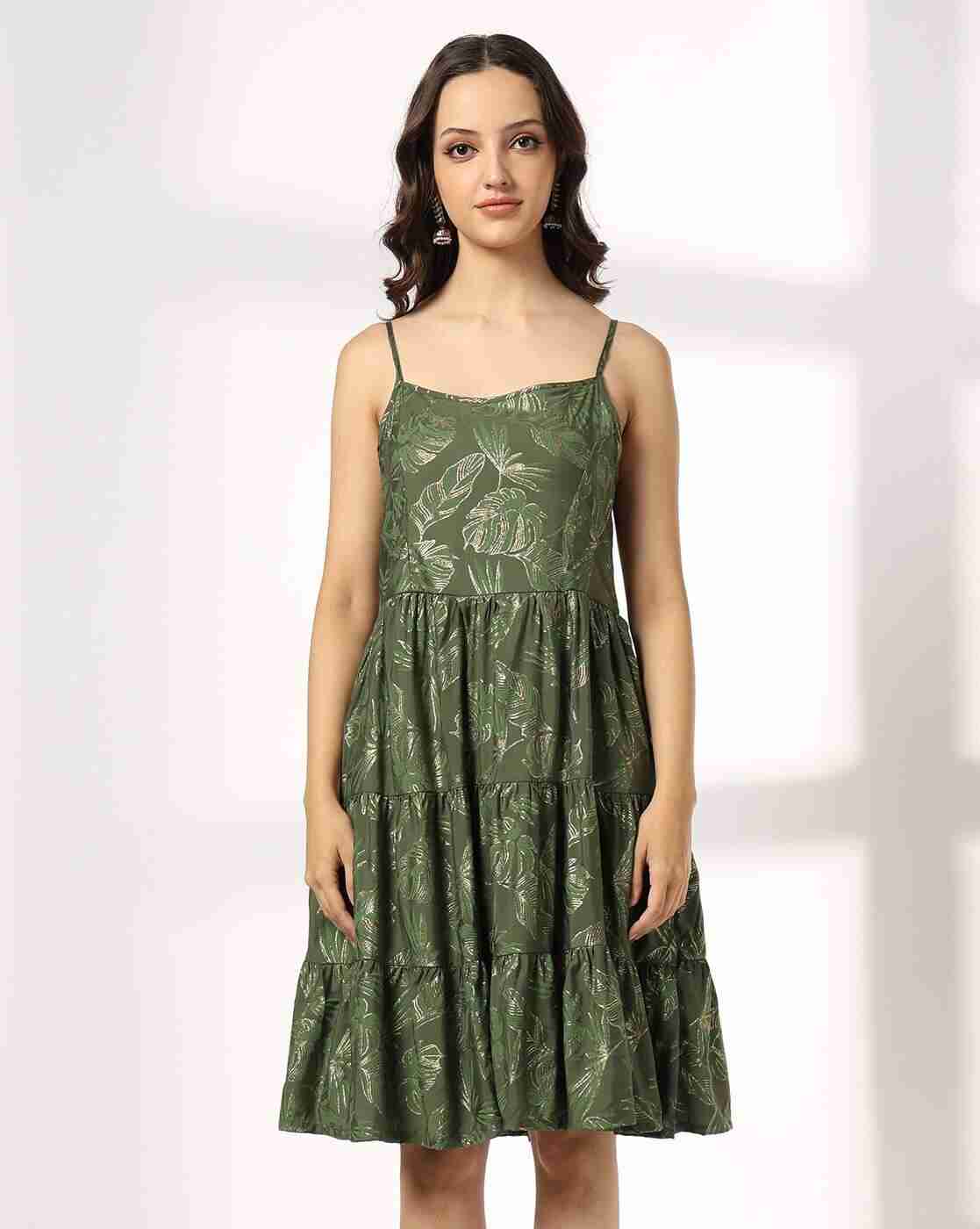 SIYAHI | Women Floral Print Tiered Dress with Jacket|4