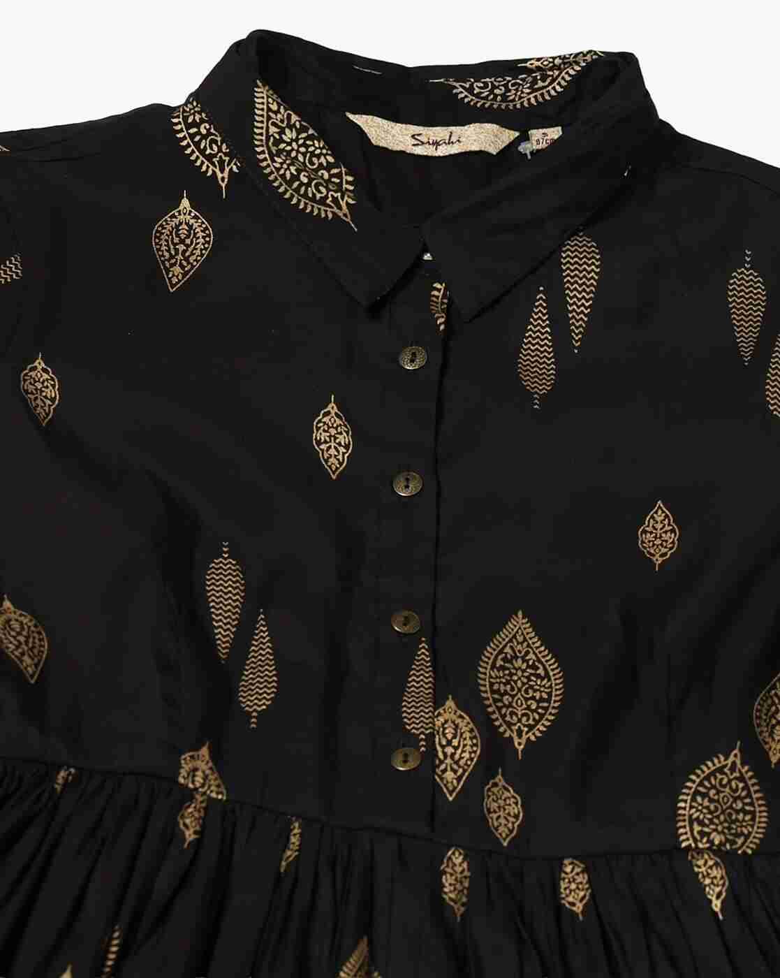 SIYAHI | Women Printed A-Line Dress with Insert Pocket|6