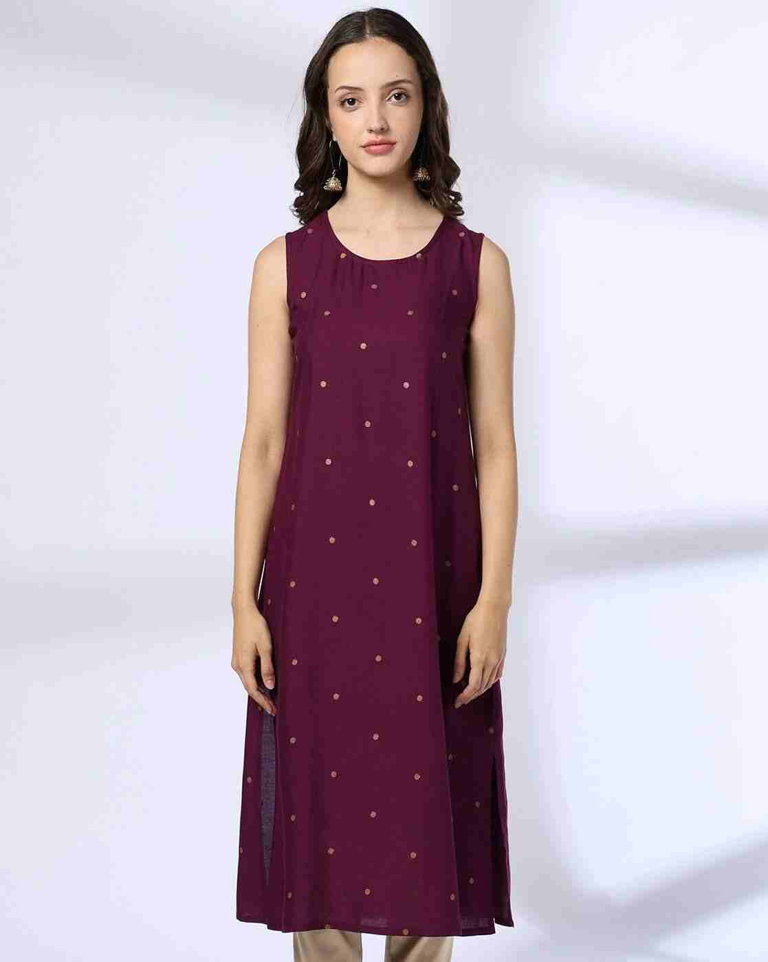 SIYAHI | Women Printed Layered A-Line Kurta|3