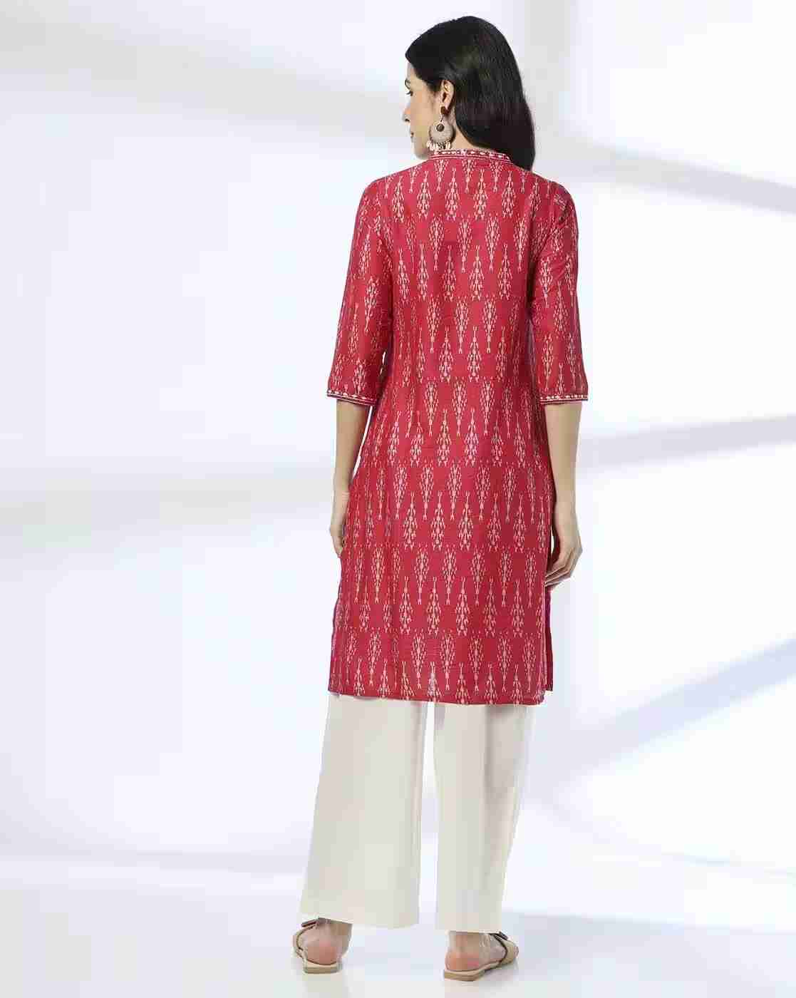 SIYAHI | Women Button Down Straight Kurta|2