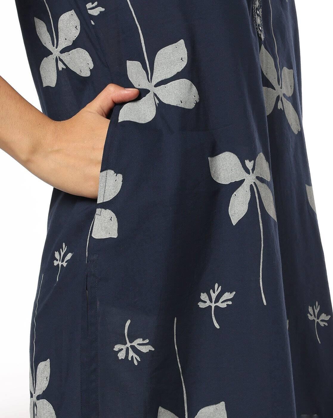 SIYAHI | Women Floral Print Straight Kurta|4