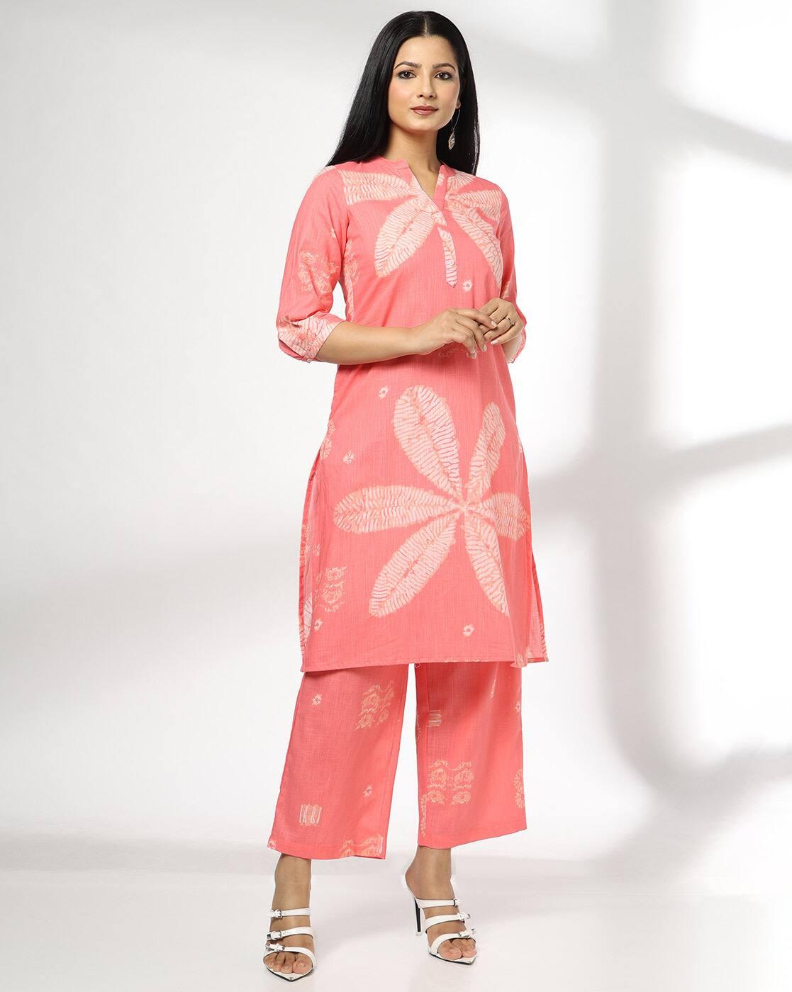 SIYAHI | Women Printed Straight Kurta & Palazzos Set|0
