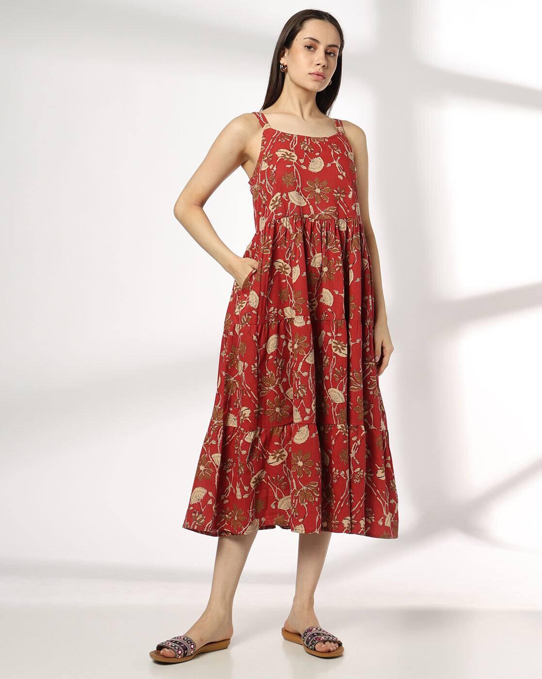 SIYAHI | Women Floral Print Fit & Flare Dress with Jacket|3