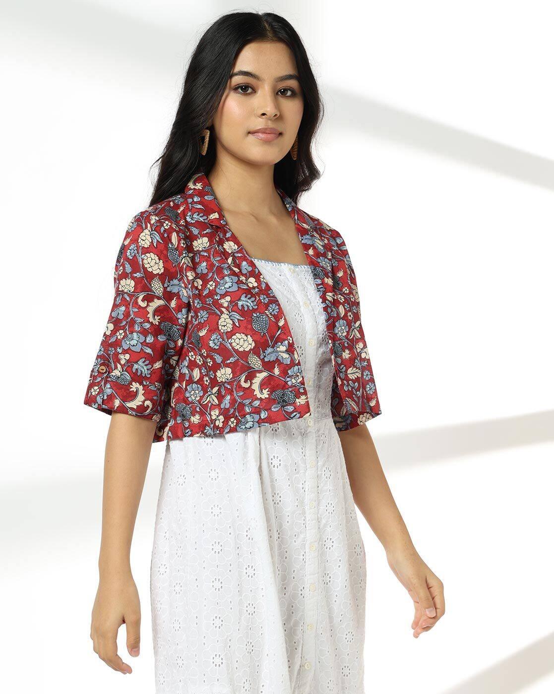 SIYAHI | Women Embroidered Layered Dress with Jacket|1