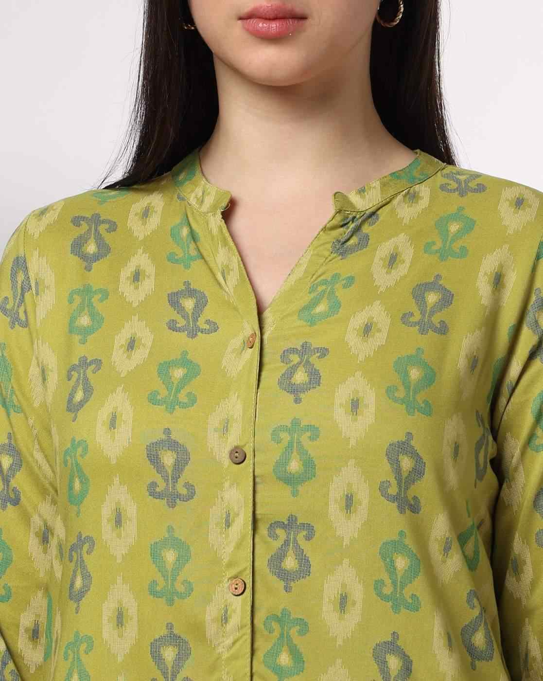 SIYAHI | Women All-Over Print A-Line Kurta|3