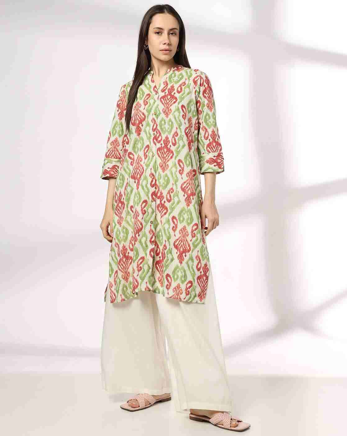 SIYAHI | Women Printed Straight Kurta|0