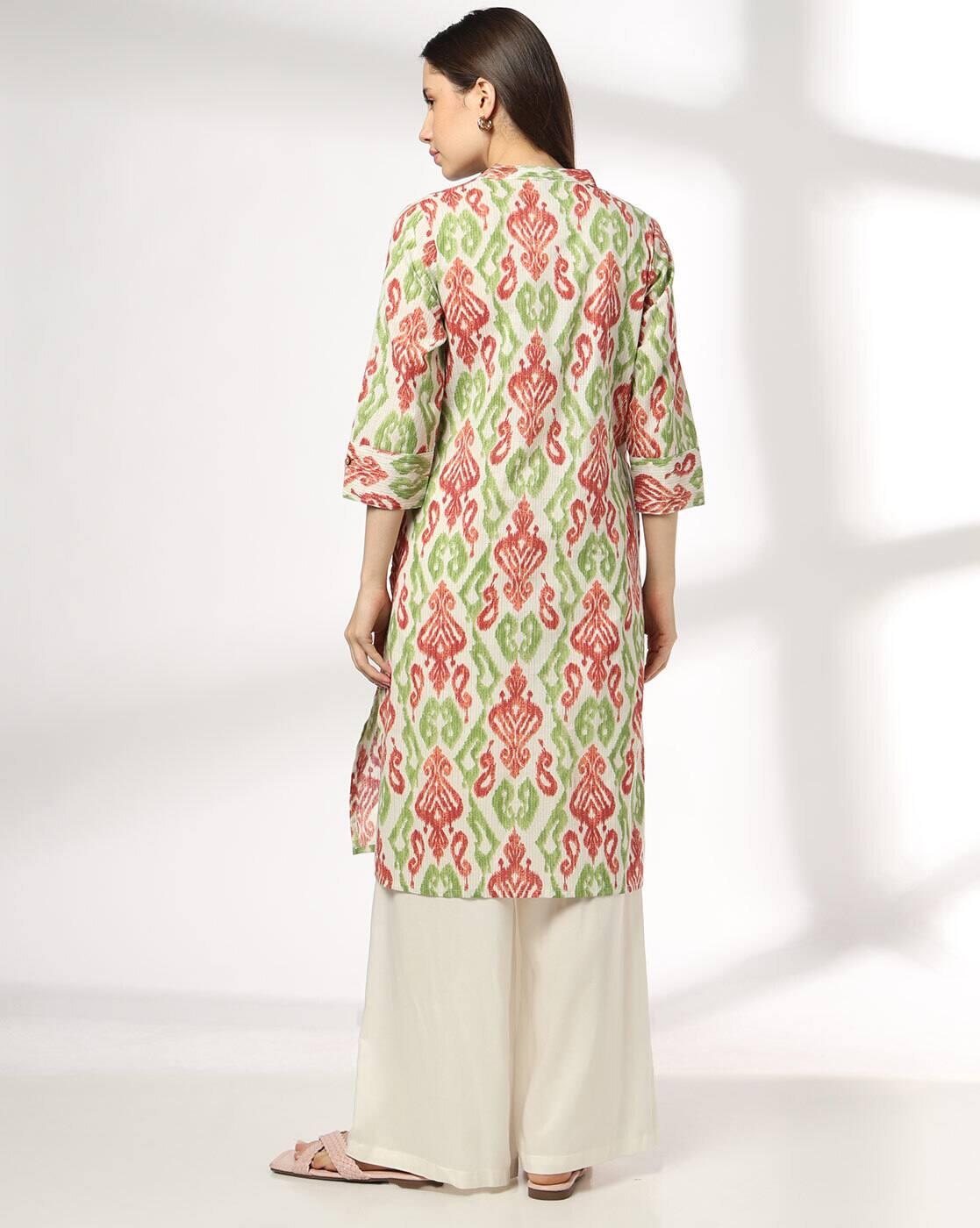 SIYAHI | Women Printed Straight Kurta|2