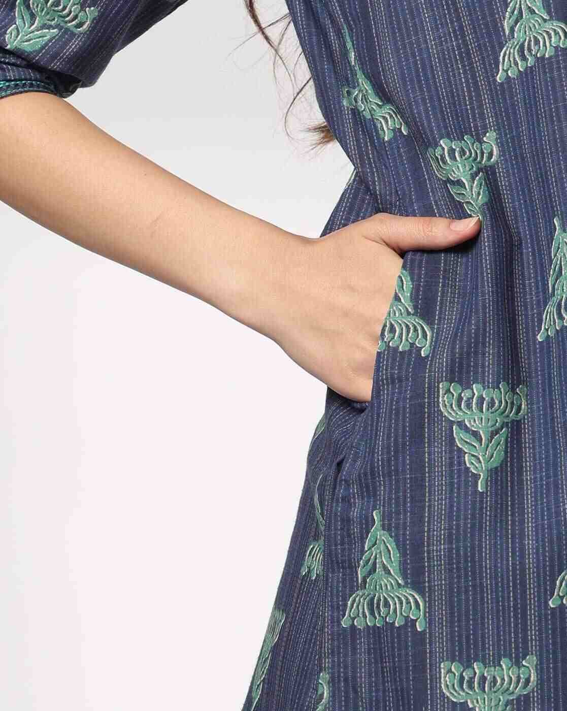 SIYAHI | Women Printed Straight Kurta|4