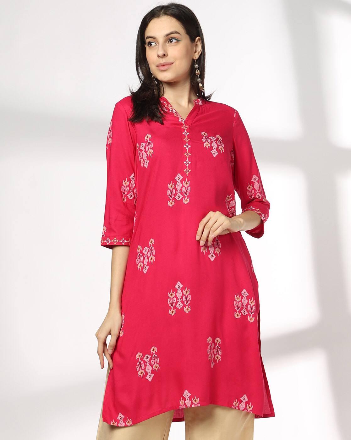 SIYAHI | Women Embroidered Straight Fit Kurta|0