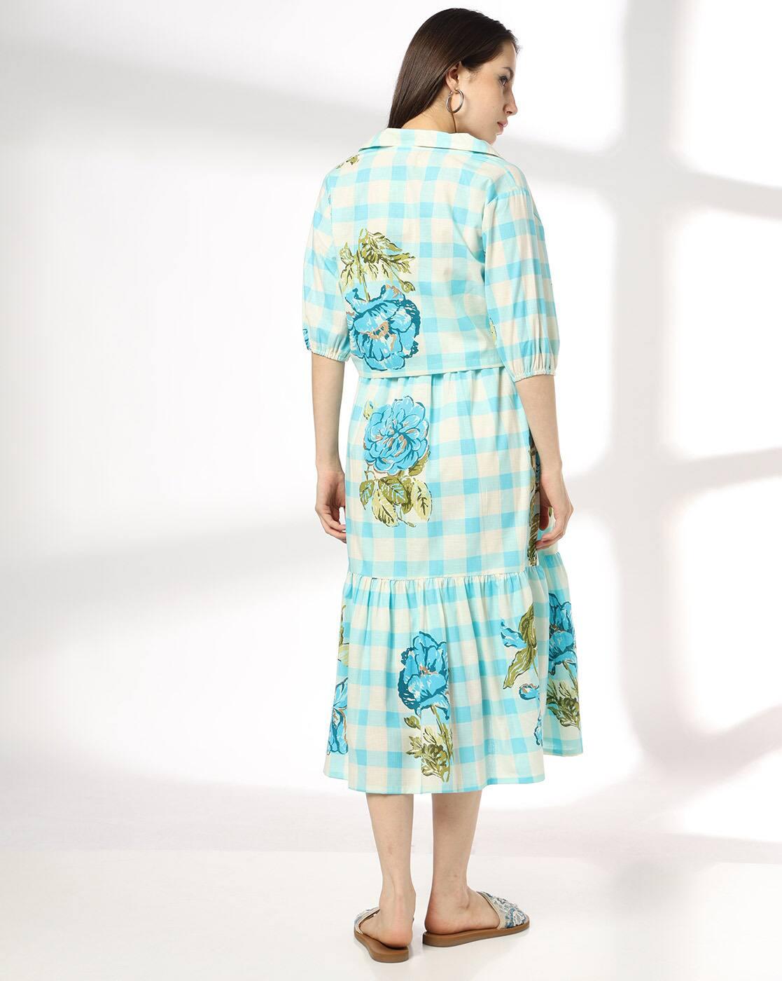 SIYAHI | Women Floral Print Strappy Dress with Jacket|2