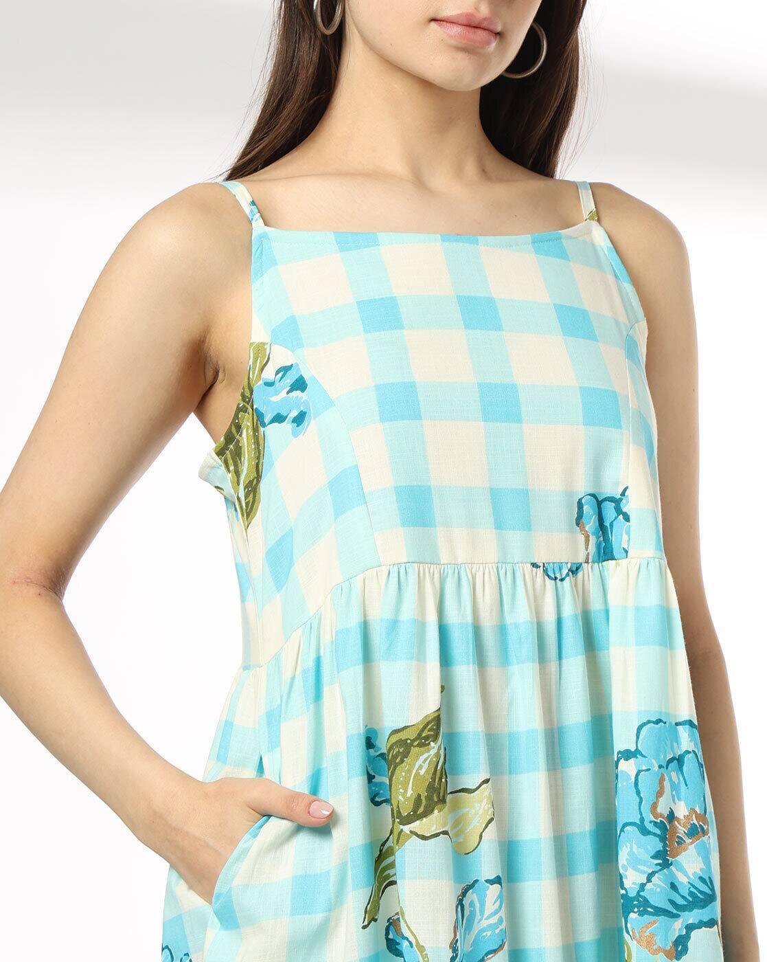 SIYAHI | Women Floral Print Strappy Dress with Jacket|4