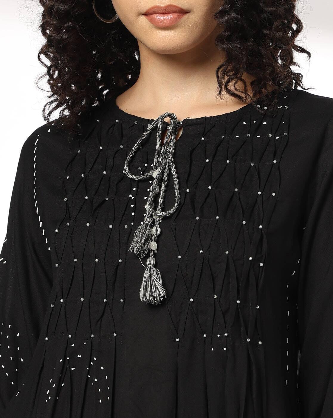 SIYAHI | Women Printed Flared Kurta|3