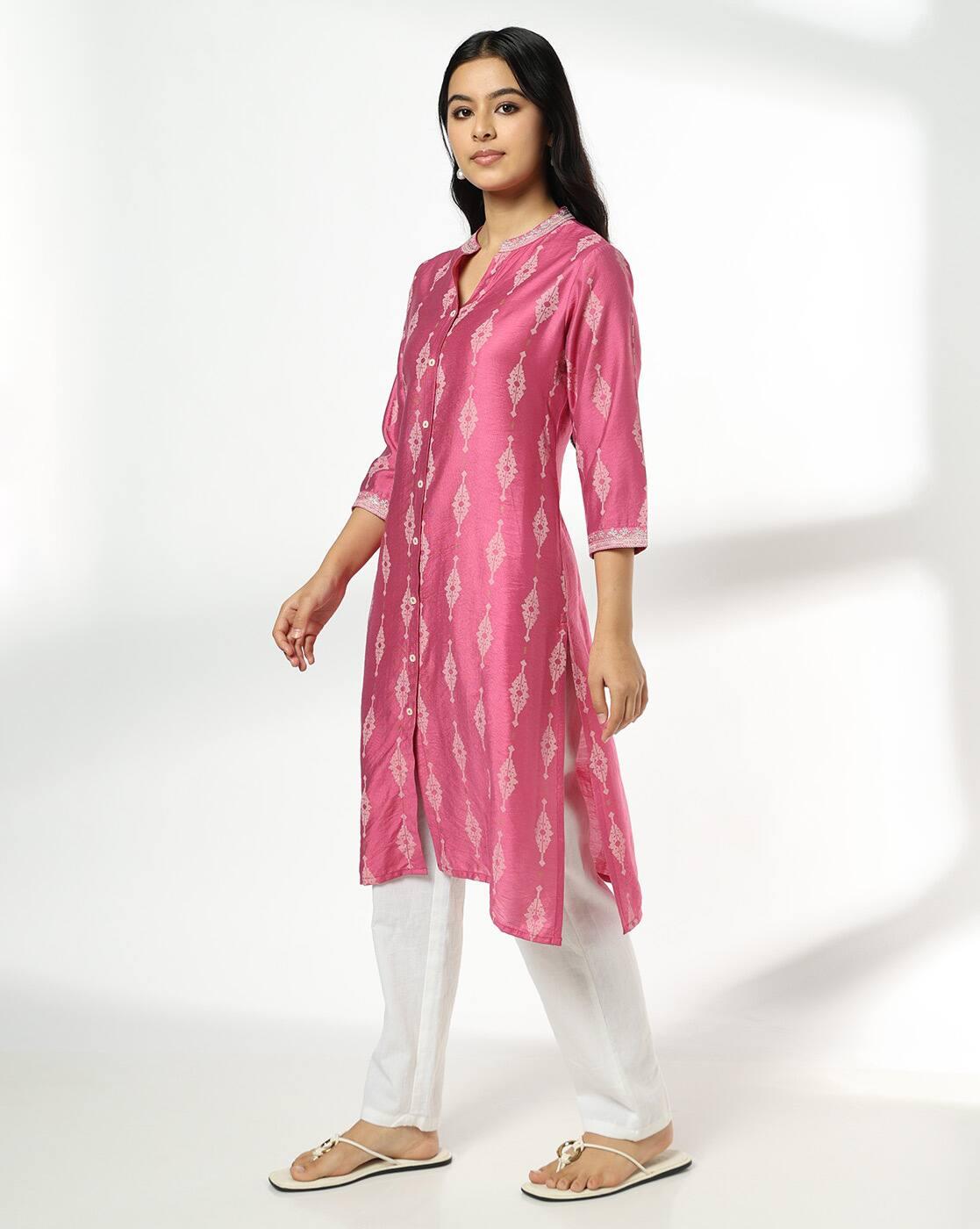 SIYAHI | Women Printed Straight Kurta|1