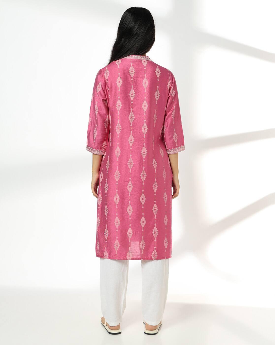 SIYAHI | Women Printed Straight Kurta|2