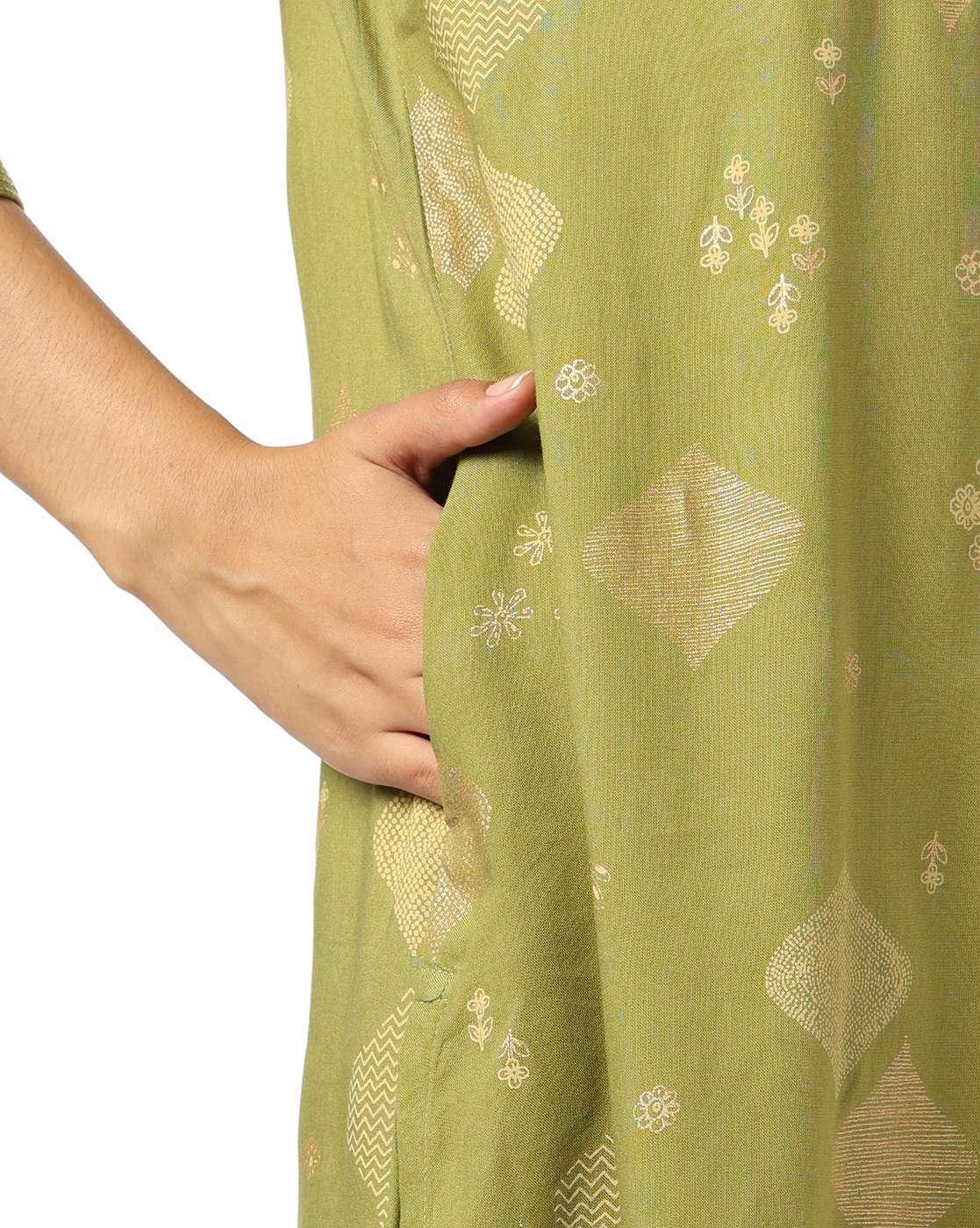 SIYAHI | Women Printed Straight Kurta|4