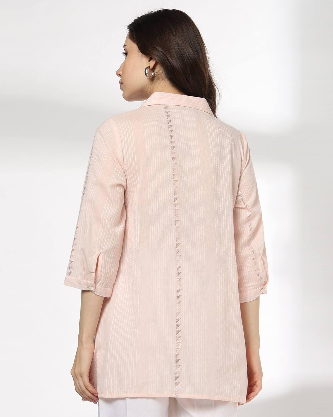 SIYAHI | Women Embroidered Relaxed Fit Tunic|2