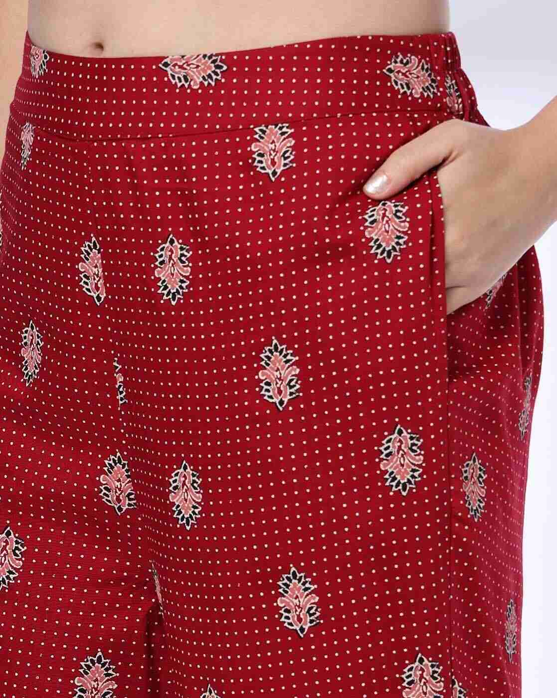 SIYAHI | Women Floral Print Straight Kurta & Pants Set|4