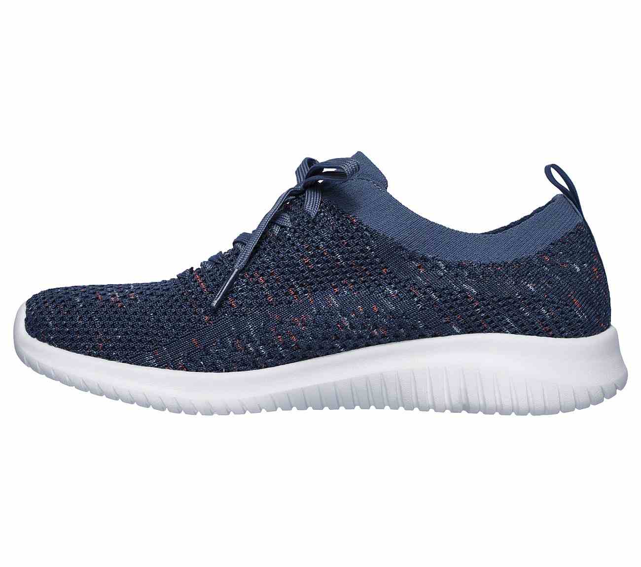 SKECHERS NAVY WOMENS ULTRA FLEX HAPPY DAYS