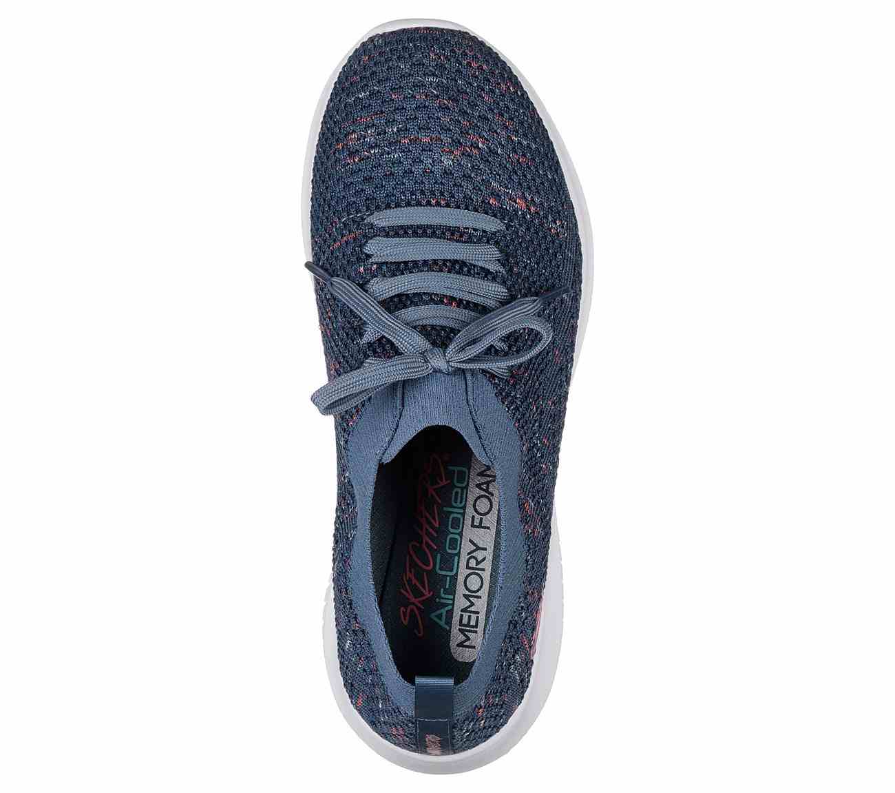 SKECHERS NAVY WOMENS ULTRA FLEX HAPPY DAYS