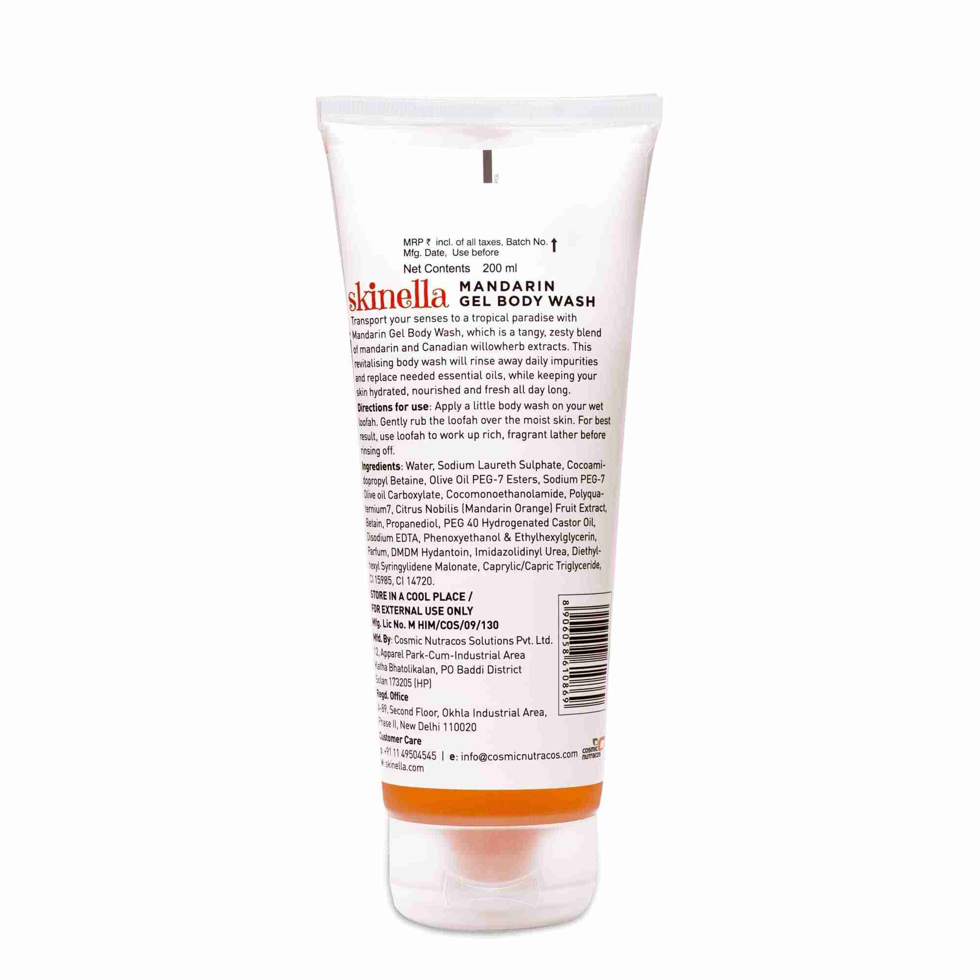 Skinella | Gel Body Wash Mandarin | 200ml