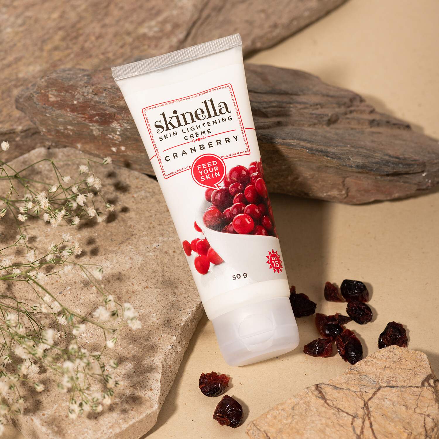 Skinella | Skin Lightening Creme Cranberry | 50g