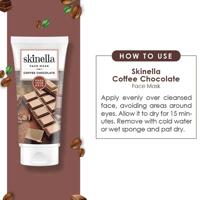 Skinella | Face Mask Coffee Chocolate | 50g