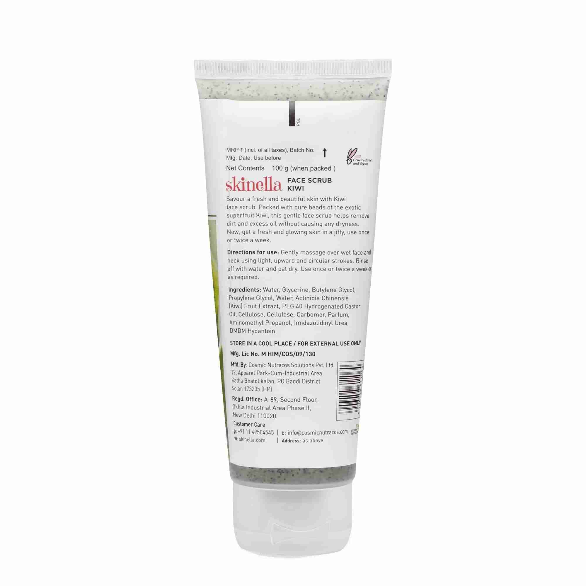 Skinella | Face Scrub Kiwi | 100g