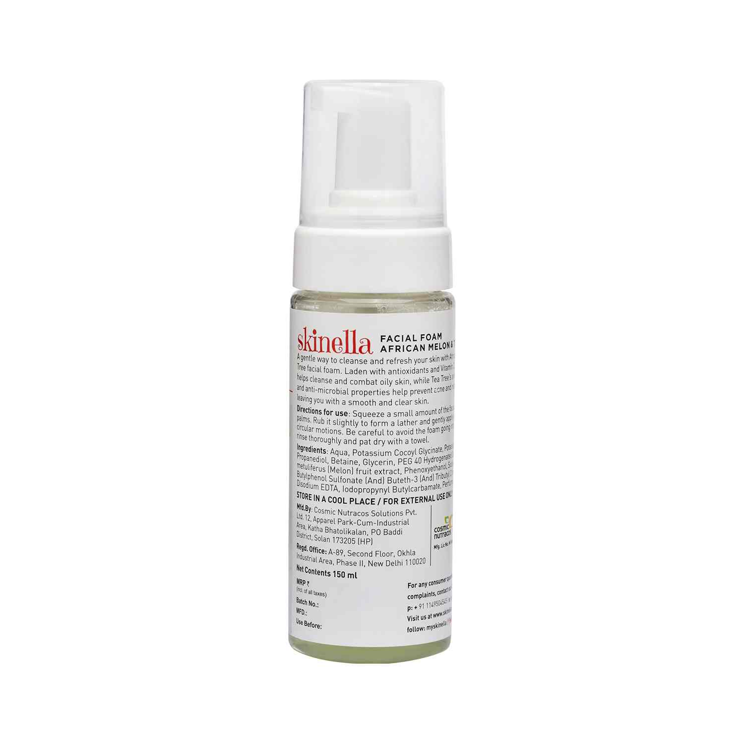 Skinella | Facial Foam African Melon & Tea Tree | 50g
